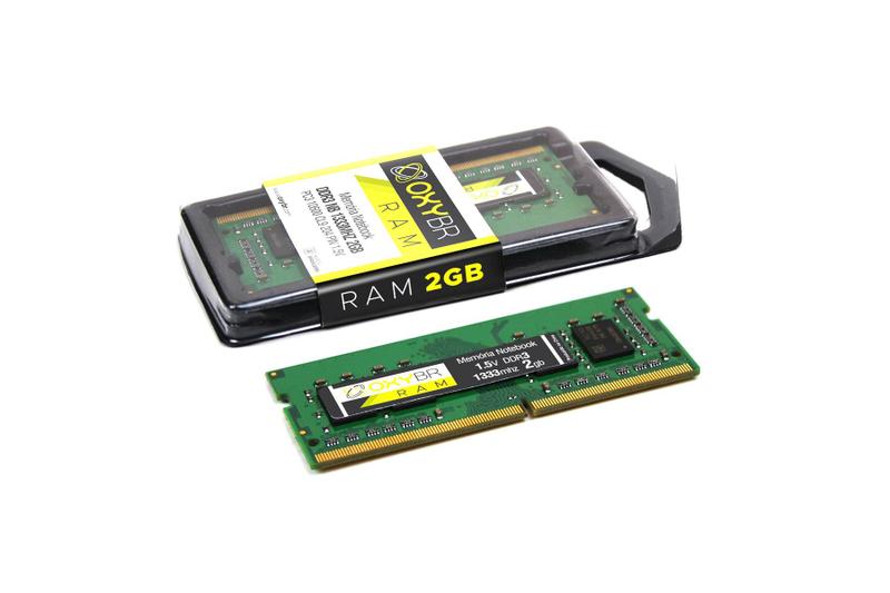 Imagem de Memória Ram Notebook OxyBR DDR3 2GB 1333MHz