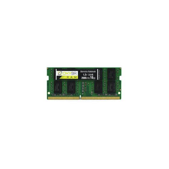Imagem de Memória Ram Notebook OxyBR DDR4 16GB 2666MHz
