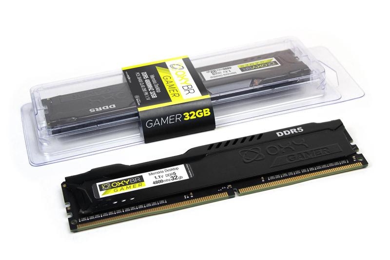 Imagem de Memória Ram OxyBR Gamer DDR5 32GB 4800MHZ