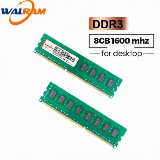 Imagem de Memória Ram Para Desktop Walram 8Gb 1600 Mhz Ddr3 - WALRAM COD: