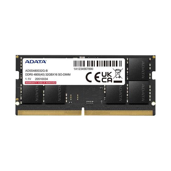 Imagem de Memória RAM para Notebook Adata XPG, 32GB, 4800MHz, DDR5, CL40 - AD5S480032G-S