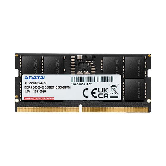 Memória RAM Para Notebook Adata XPG, 32GB, 5600MHz, DDR5, CL46 - AD5S560032G-S Menor preço em Memória RAM Para Notebook Adata XPG, 32GB, 5600MHz, DDR5, CL46 - AD5S560032G-S