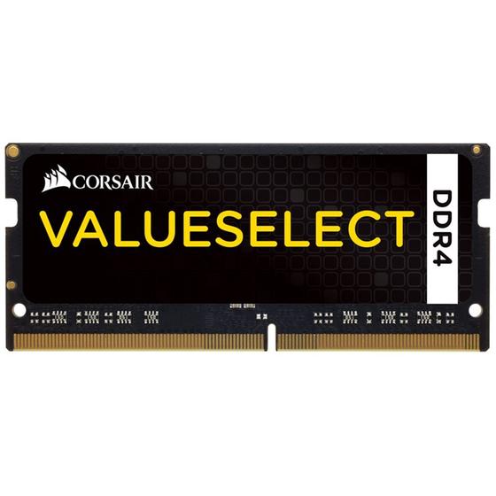 Imagem de Memória RAM para Notebook Corsair Value Select, 16GB, 2133MHz, DDR4, CL15 - CMSO16GX4M1A2133C15