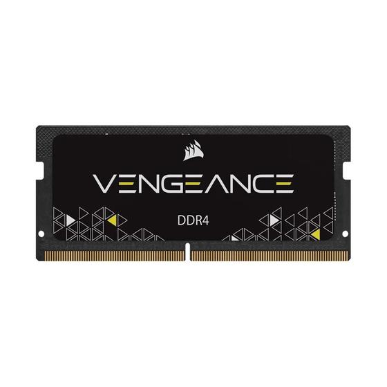 Imagem de Memória RAM para Notebook Corsair Vengeance Series, 16GB, 3200MHz, DDR4, CL22, Preto - CMSX16GX4M1A3200C22