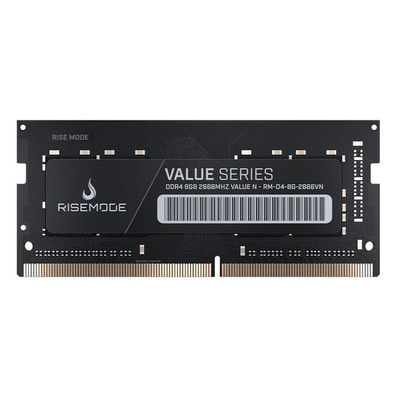 Ram Rise Sensor Memoria RAM Para Notebook Rise Mode Value, 8GB, 2666MHZ, DDR4, CL19 ...