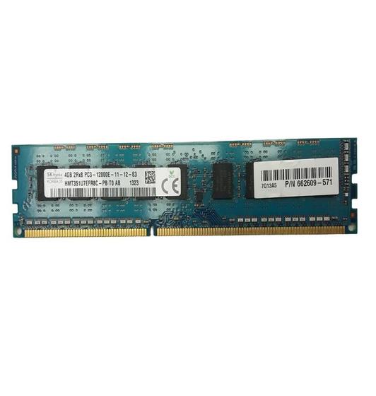 Imagem de Memória Ram SK Hynix DDR3, 4GB, 1600MHz, ECC UDIMM: HMT351U7EFR8C-PB