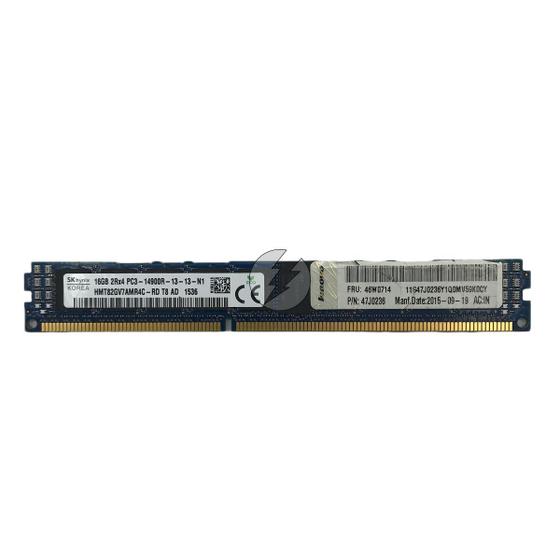 Imagem de Memória RAM SK hynix HMT82GV7AMR4C-RD 47J0236 46W0714: DDR3, 16GB, 2Rx4, 1866MHz, 14900R, RDIMM, VLP