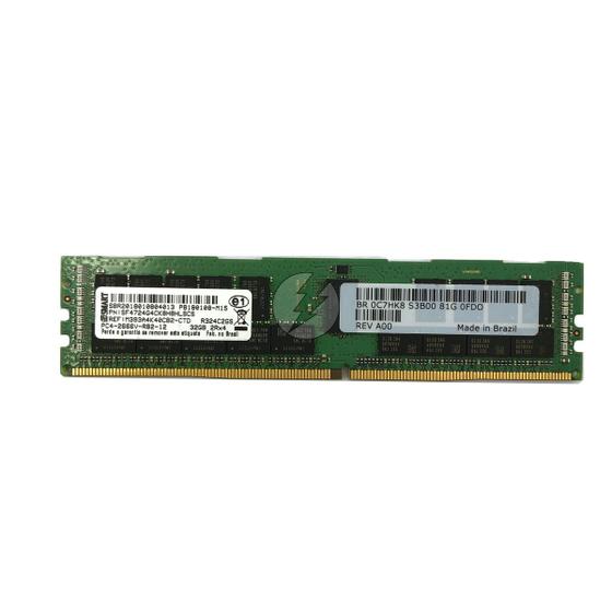 Memória RAM SMART M393A4K40CB2-CTD: DDR4, 32GB, 2666V, RDIMM Menor preço em Memória RAM SMART M393A4K40CB2-CTD: DDR4, 32GB, 2666V, RDIMM