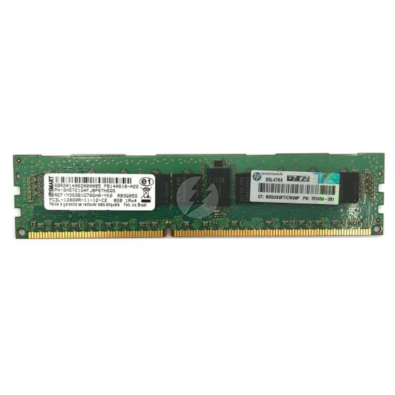 Imagem de Memória RAM SMART M393B1G70QH0-YK0 SH5721G4FJ8P6TNSQS R83Q05G 731656-281: DDR3L, 8GB, 1Rx4, 1600R, RDIMM