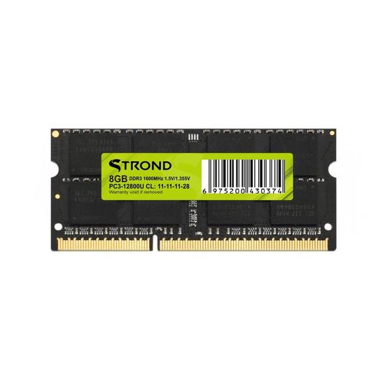 Imagem de Memoria ram strond 8gb ddr3 1600mhz sodimm notebook