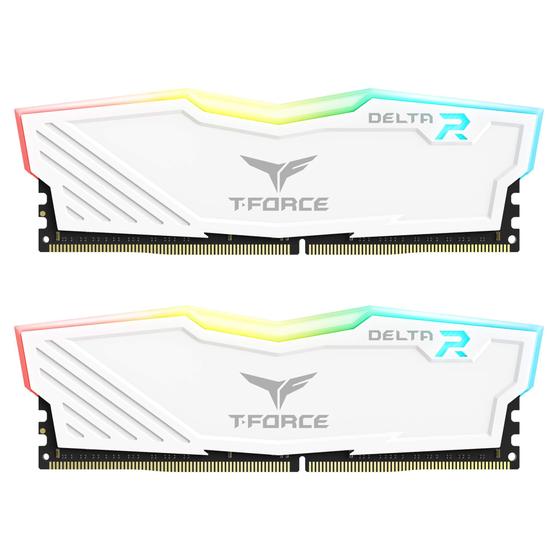 Imagem de Memória RAM TEAMGROUP T-Force Delta RGB DDR4 16GB (2x8GB)