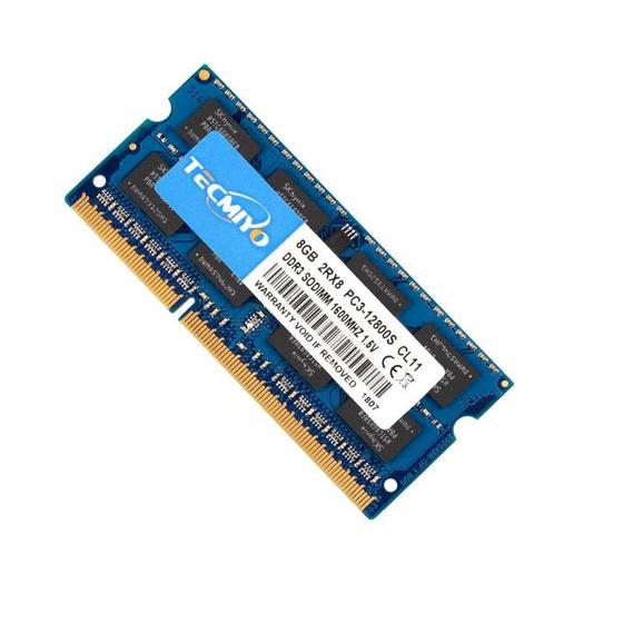 Imagem de Memória RAM Tecmiyo 8GB DDR3 1600MHZ CL11 1.5V p/ Notebook