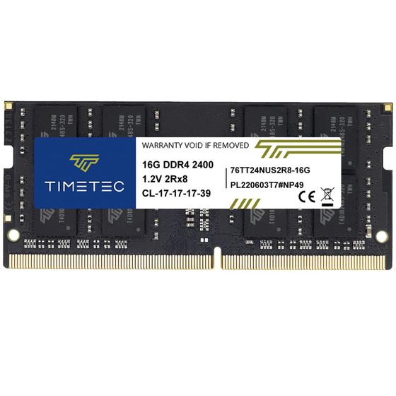 Imagem de Memória RAM Timetec 16GB DDR4 2400MHz - 260 Pinos
