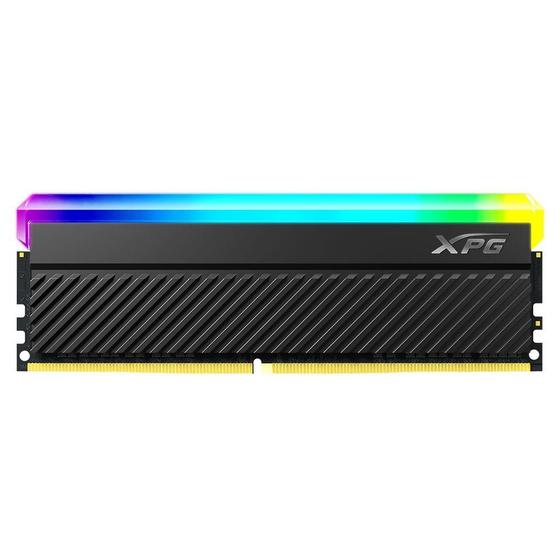 Memória RAM XPG Spectrix D45G, RGB, 8GB, 3600MHz, DDR4, CL18, Preta - AX4U36008G18I-CBKD45G Menor preço em Memória RAM XPG Spectrix D45G, RGB, 8GB, 3600MHz, DDR4, CL18, Preta - AX4U36008G18I-CBKD45G