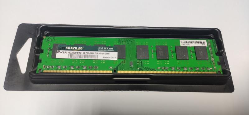 Imagem de Memoria ran ddr3 2gb 1333mhz brazilpc