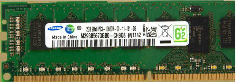 MEMORIA SAMSUNG 2GB 10600R 2Rx8 PC3 Menor preço em MEMORIA SAMSUNG 2GB 10600R 2Rx8 PC3