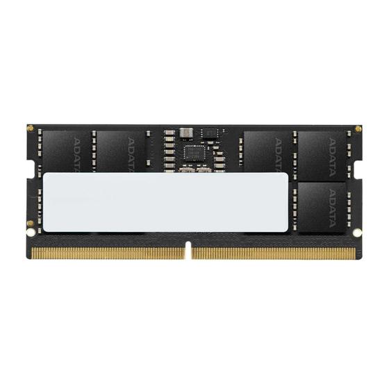 Imagem de Memória SODIMM 16GB DDR5 5600MHz Adata - Para Notebook - 1.1V - AD5S560016G-S