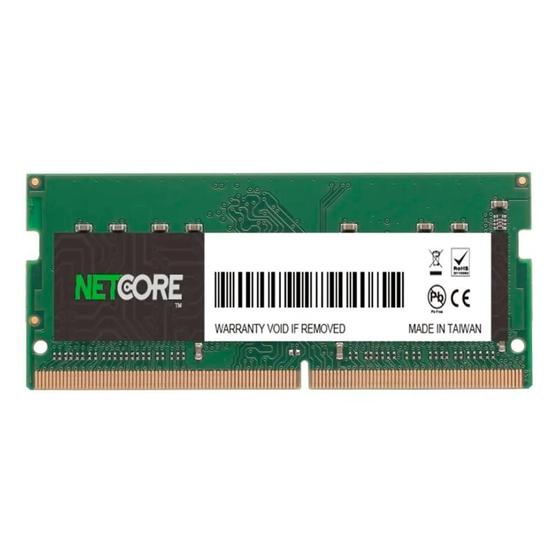 Imagem de Memória SODIMM 32GB DDR4 3200MHz Netcore - para Notebook - 1.2V - NET432768SO32LV