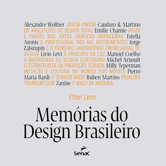 Imagem de Memórias Do Design Brasileiro - Senac SP