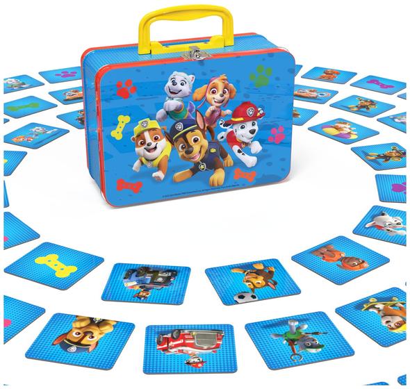 Imagem de Memory Game Spin Master Games Paw Patrol com estojo de metal