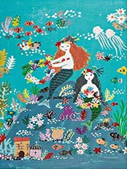 Imagem de Mermaid island a5 notebook misc. supplies  illustrated -  14,60 x 20,90