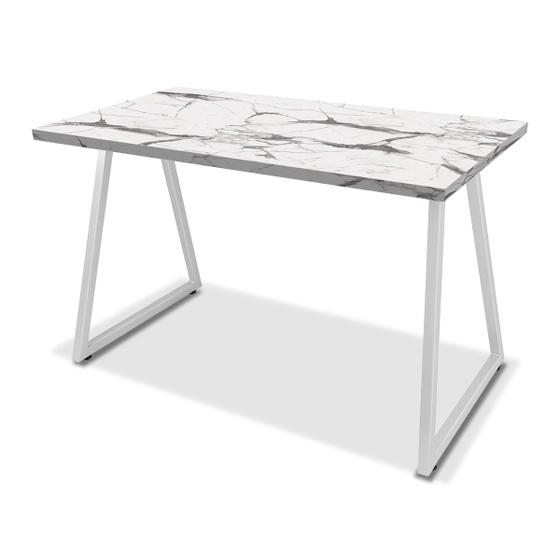 Imagem de Mesa Alpha 1,20 x 0,60 - Branco/Vulcano