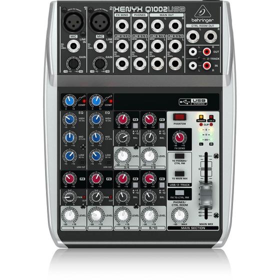Imagem de Mesa Analogica Behringer Xenyx Q1002 USB