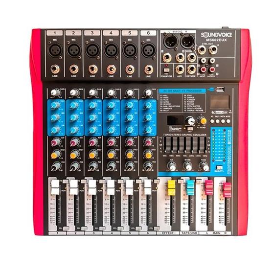 Imagem de Mesa Analógica Soundvoice MS 602 EUX