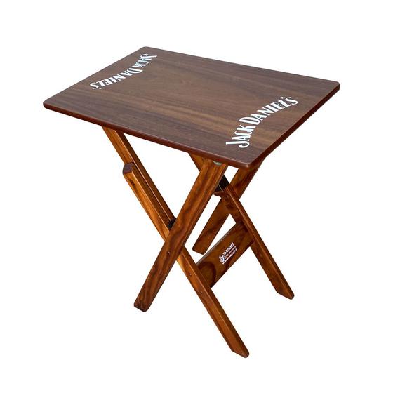 Mesa Aparador Dobrável Madeira 68x43 Personalizada Jack Imbuia - Tarimatã Menor preço em Mesa Aparador Dobrável Madeira 68x43 Personalizada Jack Imbuia - Tarimatã