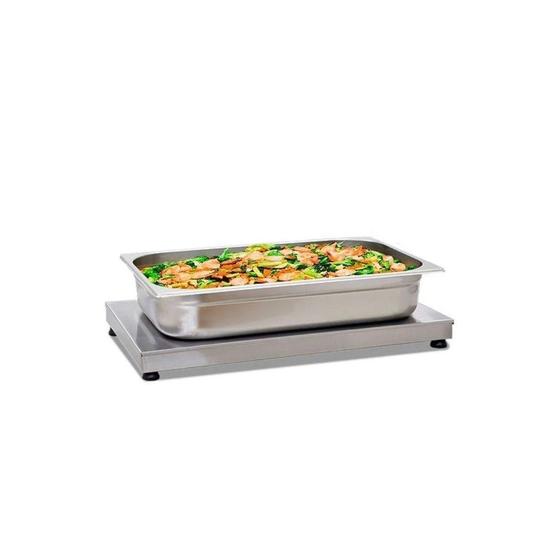 Imagem de Mesa Aquecida Pista Quente Food Express 57x32cm - Aço Inox