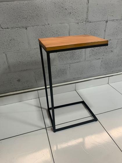 Mesa Auxiliar Apoio Notebook Livro Controle Estilo Industrial Menor preço em Mesa Auxiliar Apoio Notebook Livro Controle Estilo Industrial