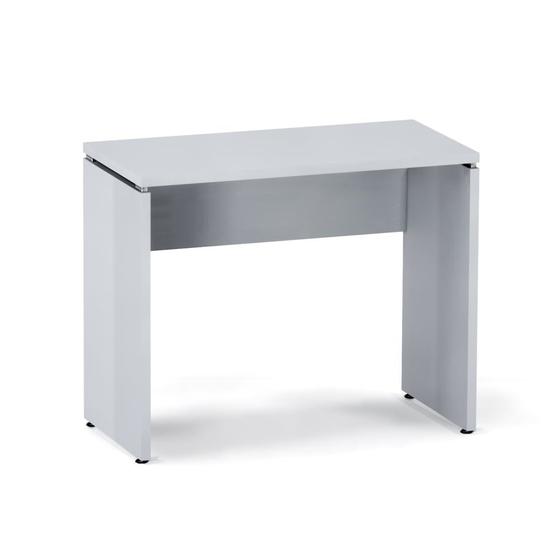 Imagem de Mesa Auxiliar Pé Painel P25 Pandin 90 CM Cinza Cristal