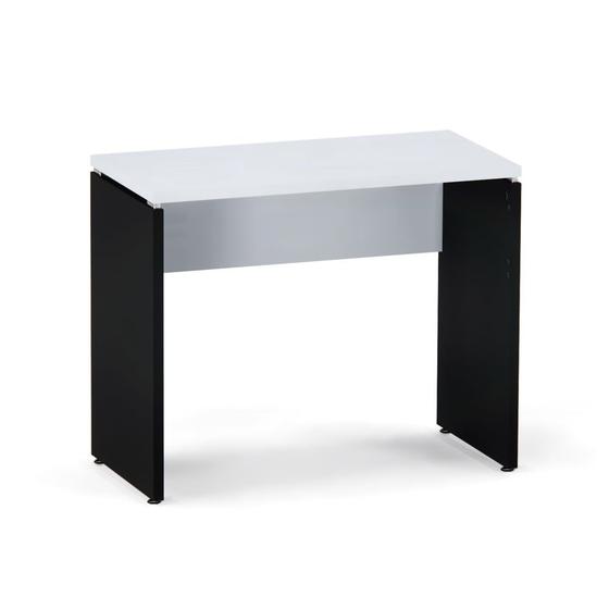 Imagem de Mesa Auxiliar Pé Painel P25 Pandin 90 CM Cinza e Preto