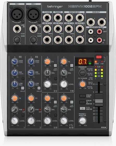 Imagem de Mesa Behringer Xenyx 1002SFX 10 Canais