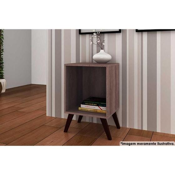 Imagem de Mesa Cabeceira Casal RT3013 Rustico - Movelbento