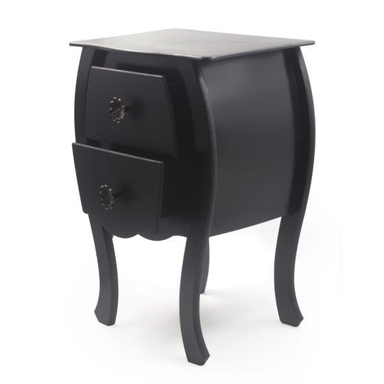 Mesa Cabeceira Criado Retro Armário Gaveteiro 2 Gavetas Bomb Menor preço em Mesa Cabeceira Criado Retro Armário Gaveteiro 2 Gavetas Bomb