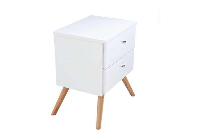 Imagem de Mesa Cabeceira França 2 Gavetas Corrediças