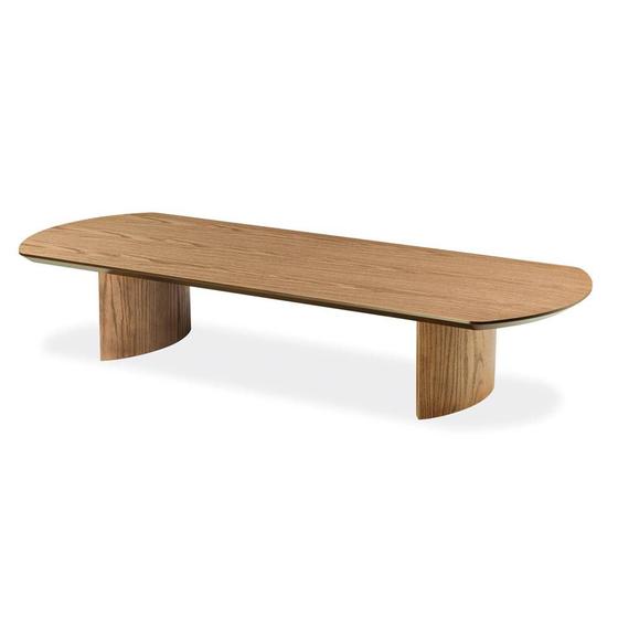 Mesa Centro Iolanda Carvalho Amêndoa 160cm - 68309 Menor preço em Mesa Centro Iolanda Carvalho Amêndoa 160cm - 68309