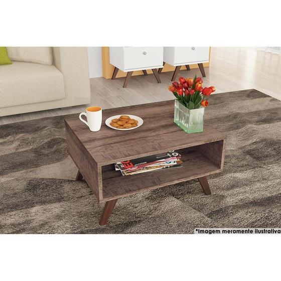Imagem de Mesa Centro Sala RT3020 Rustico - Movelbento