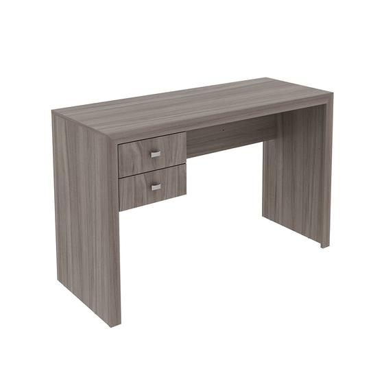 Imagem de Mesa com 2 Gavetas para Escritório Home Office ME4123 MDP Carvalho G69 - Gran Belo