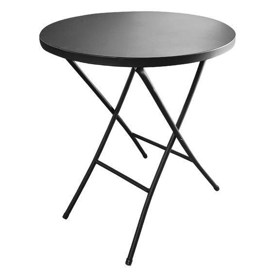 Mesa de Aço Redonda Dobrável Gourmet Menor preço em Mesa de Aço Redonda Dobrável Gourmet