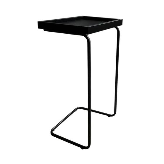 Mesa De Apoio Lateral Para Sofá/Cama Branco/Prata 70X40X30Cm Menor preço em Mesa De Apoio Lateral Para Sofá/Cama Branco/Prata 70X40X30Cm