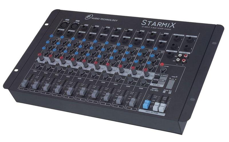 Imagem de Mesa De Áudio 12 Canais Starmix S1202d Mn Ll Áudio - LL Audio