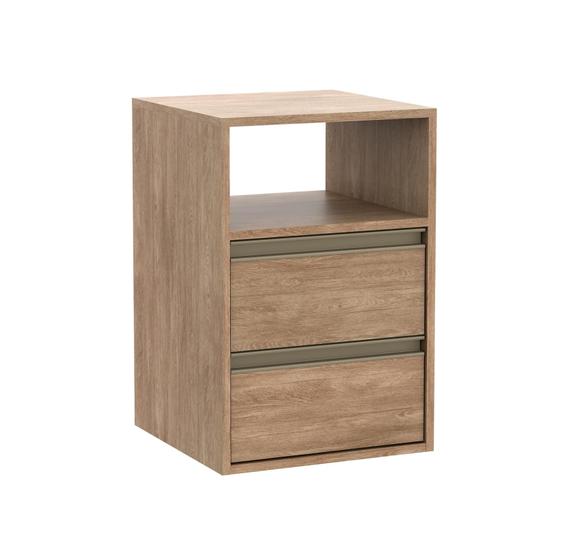 Imagem de Mesa de Cabeceira 2 Gavetas MDF Select Belmax