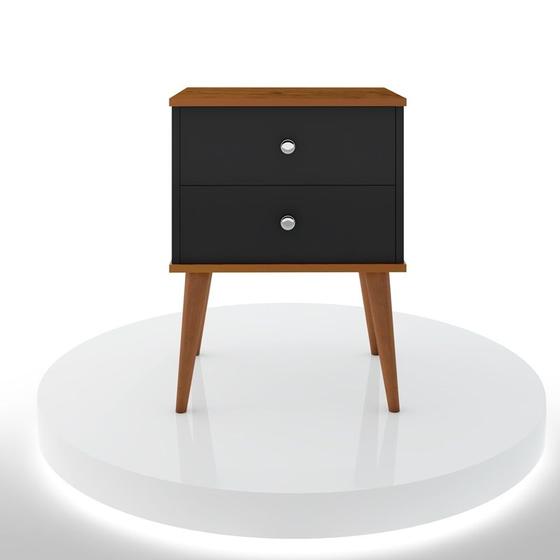 Imagem de Mesa de Cabeceira Berlim 2 gavetas