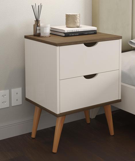 Mesa de Cabeceira Decor Criado Estilo Retrô Para Quarto - Móveis Barboza Menor preço em Mesa de Cabeceira Decor Criado Estilo Retrô Para Quarto - Móveis Barboza