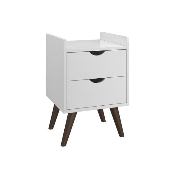Imagem de Mesa De Cabeceira Juma 2 Gavetas Quarto Decoração