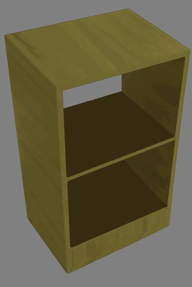 Imagem de Mesa De Cabeceira Sem Gaveta Em Mdf Madeirado F031
