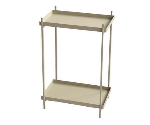 Imagem de Mesa de Cabeceira Slim Wire Taupe - LINEE