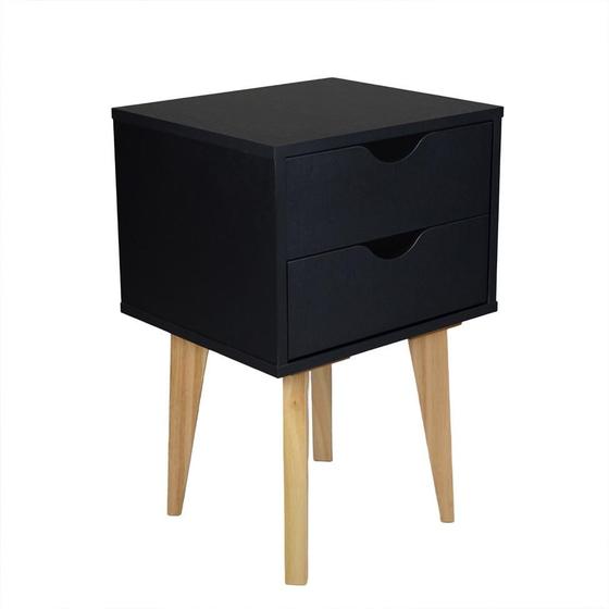 Imagem de Mesa de Cabeceira Smile 2 GV Preta